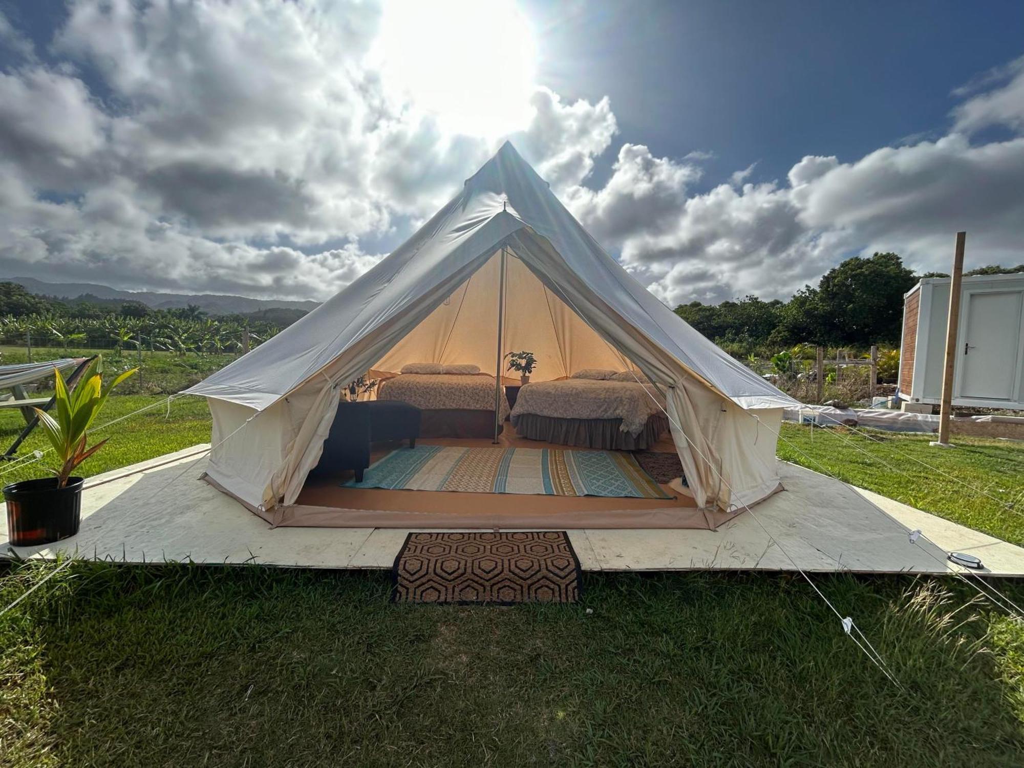Maleka Farm: Tent Glamping North Shore Oahu Лаи Экстерьер фото