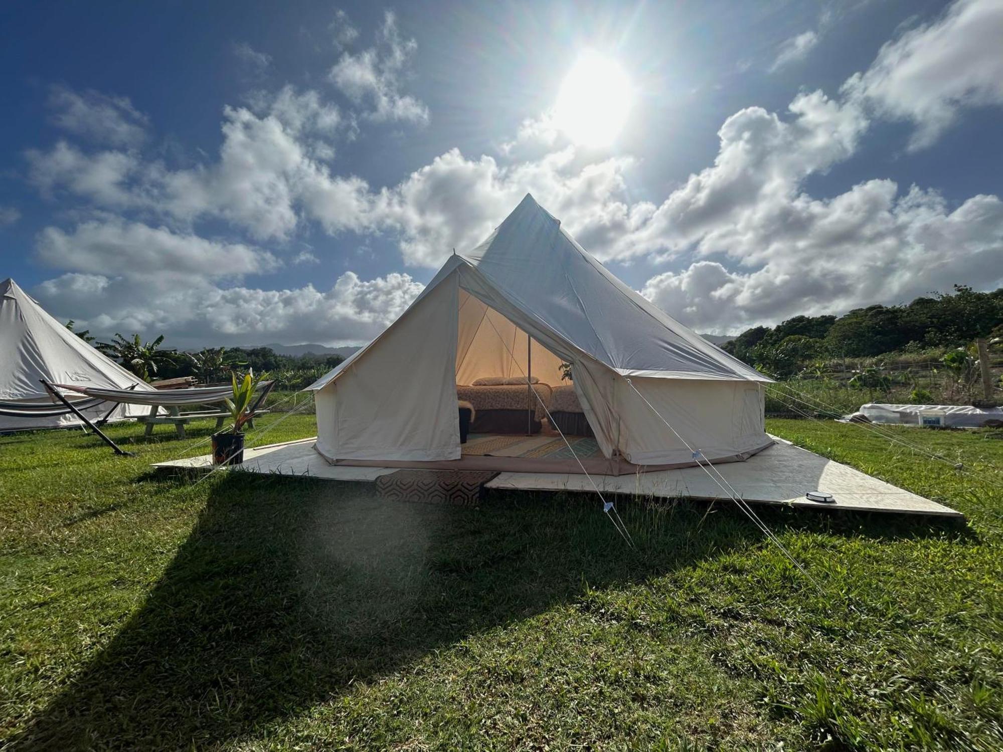 Maleka Farm: Tent Glamping North Shore Oahu Лаи Экстерьер фото