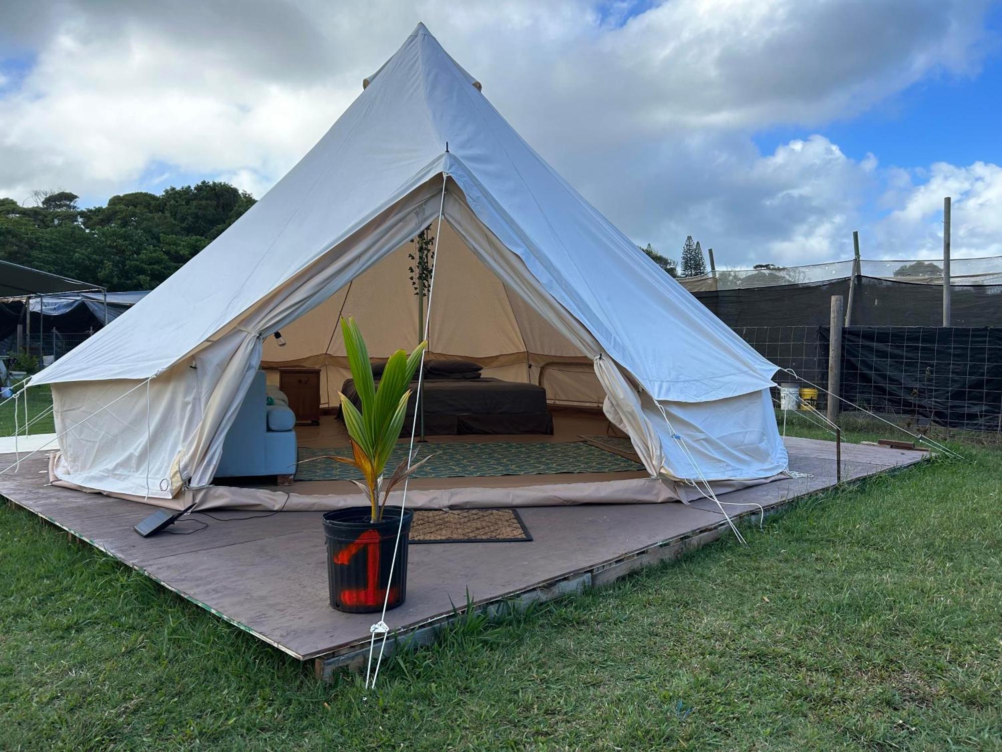 Maleka Farm: Tent Glamping North Shore Oahu Лаи Экстерьер фото